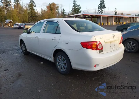 2010 Toyota Corolla Le из США, поврежденный, VIN JTDBU4EE2A9100302